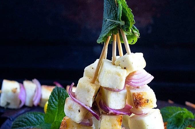 Malai Paneer Tikka Recipe