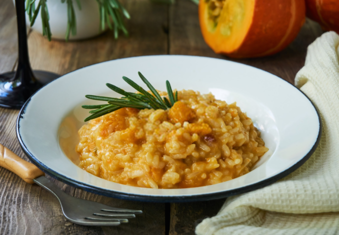 Italian Pumpkin Risotto Recipe