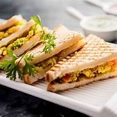 Paneer Chili Grilled Sandwich Recipe