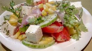 Paneer Vegetable Salad Recipe