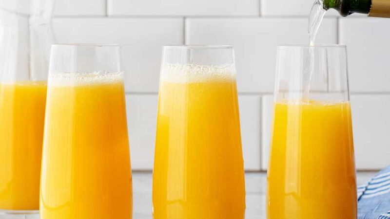Mimosa Cold Drink Recipe