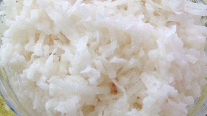 Sweet Rice With Coconut Recipe