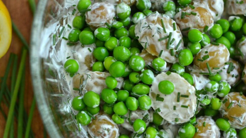 Potato and Peas Salad Recipe