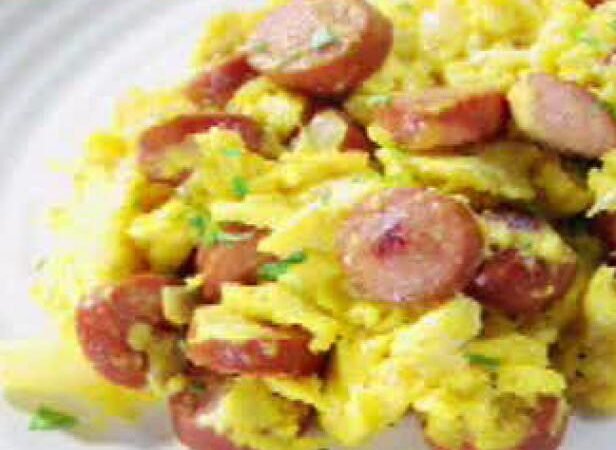 Hotdog Scramble Recipe
