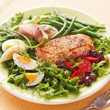 How To Make A Barbecued Salmon Nicoise Salad