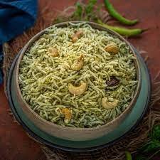 Palak Pulao Recipe