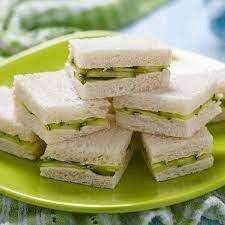 How To Make Cucumber Pea Sandwich