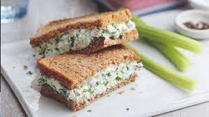 How To Make Spring Onion Sandwich With Peas