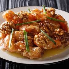 Honey and Walnut Shrimps Recipe