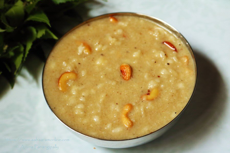 Bellam Paramannam Recipe