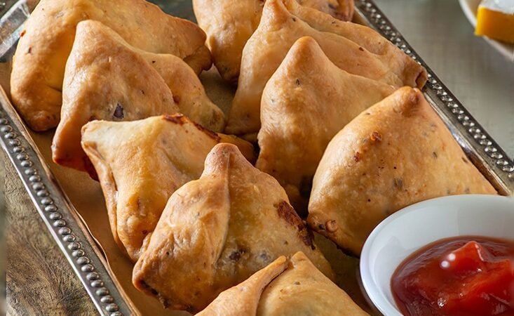 Oil Free Baked Samosa Recipe