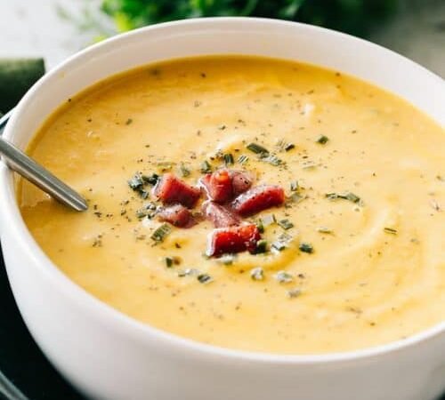 Cauliflower Cheese Soup Recipe