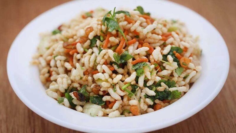 Puffed Rice Chaat Recipe