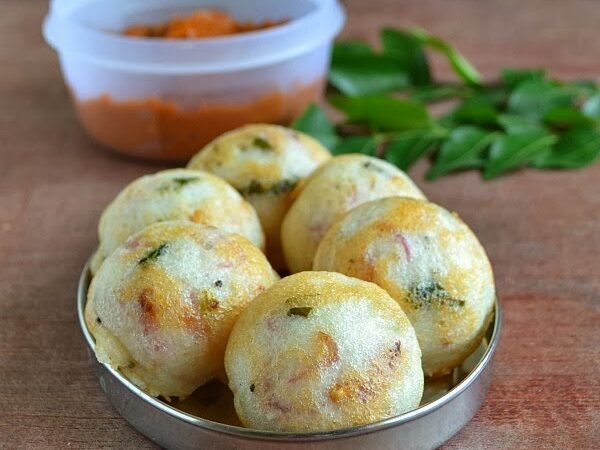 Chettinad Kara Paniyaram Recipe