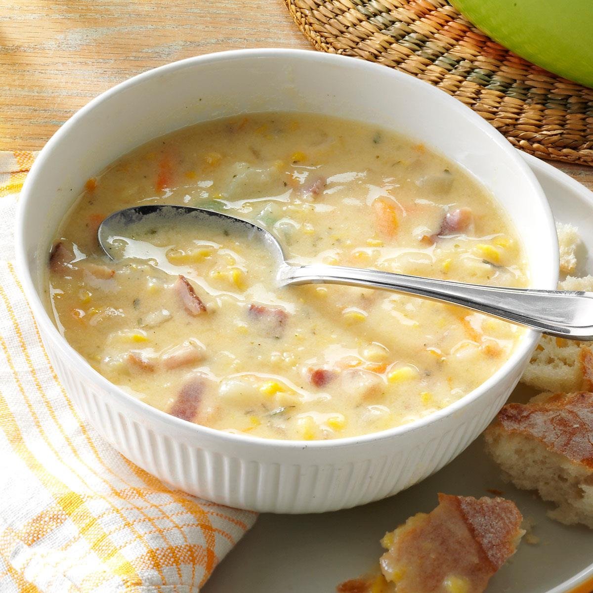 Potato and Corn Soup Recipe