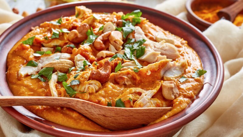 Chicken Cashew Curry Recipe