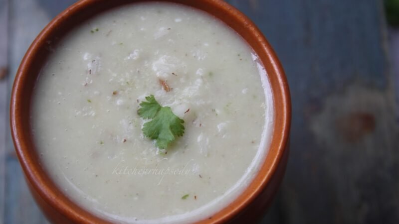 Rice and Buttermilk Soup Recipe