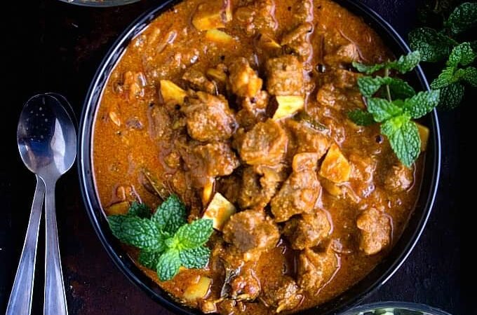 Hot Meat Curry Recipe