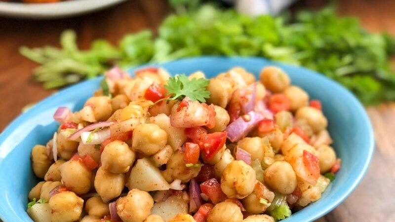 Channa Chaat Chickpeas Chaat Recipe