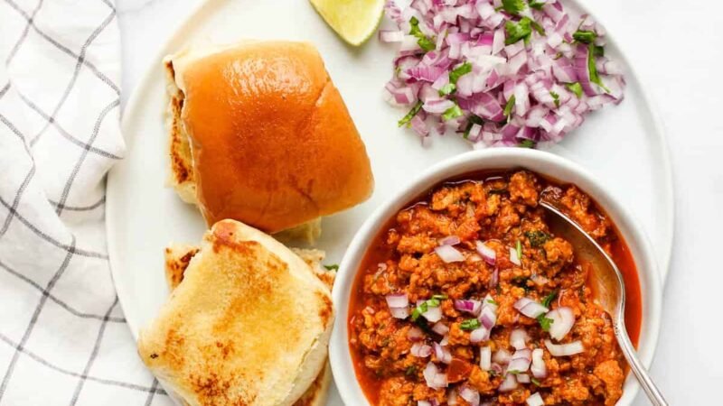 Keema Pav Recipe