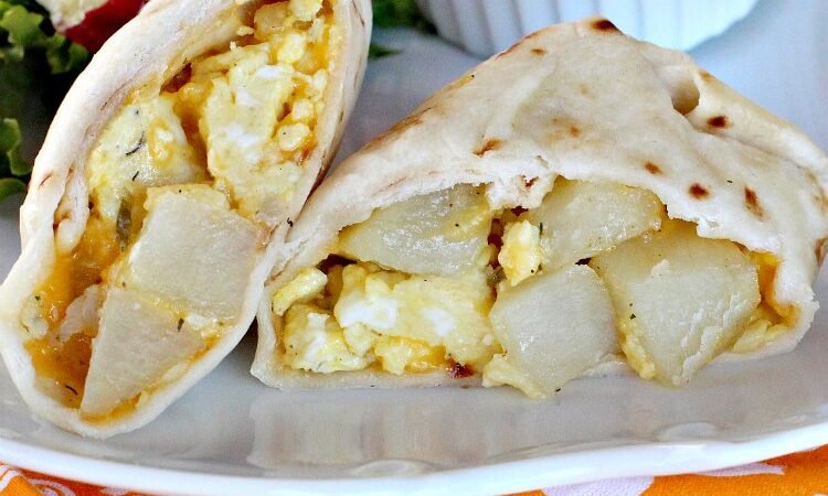 Eggs and Potato Burrito Recipe