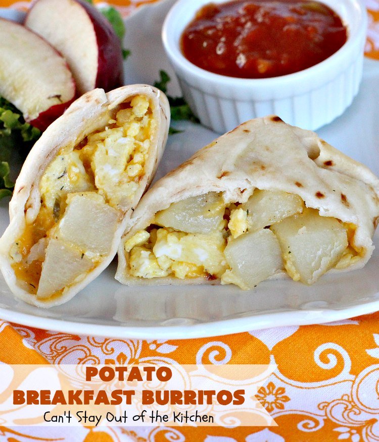 Eggs and Potato Burrito Recipe