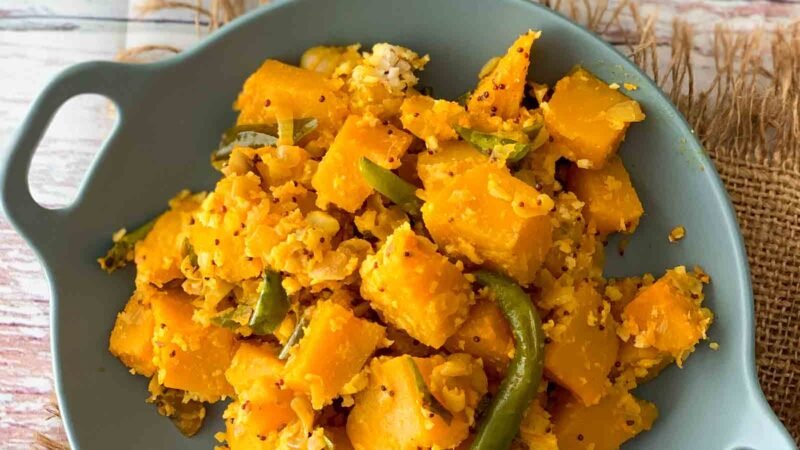 Masala Pumpkin Sabji Recipe