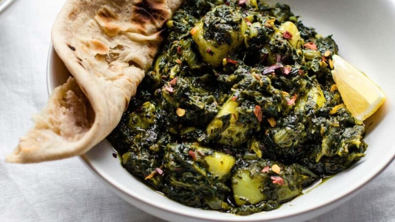 Spinach Aloo Recipe