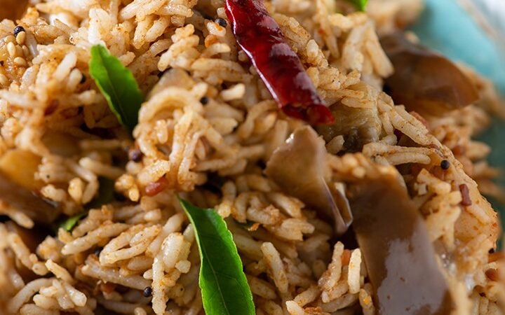 Brinjal Rice Recipe