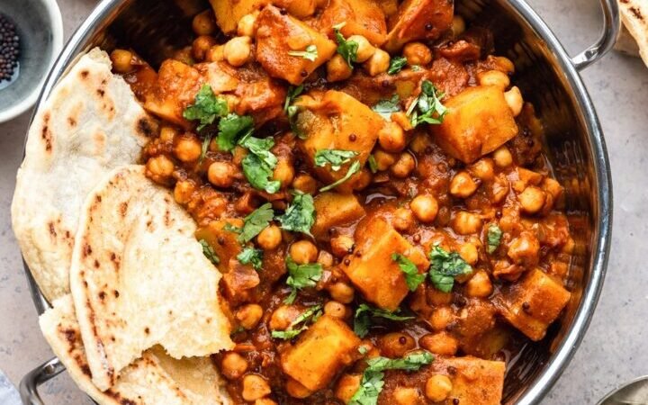 Chickpea and Potato Vegetable Recipe