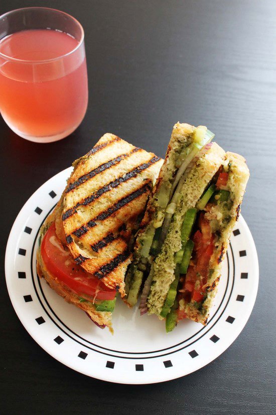 Bombay Grilled Sandwich Recipe