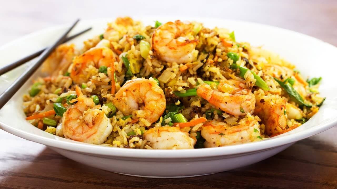 Honey Schezwan Shrimps Recipe