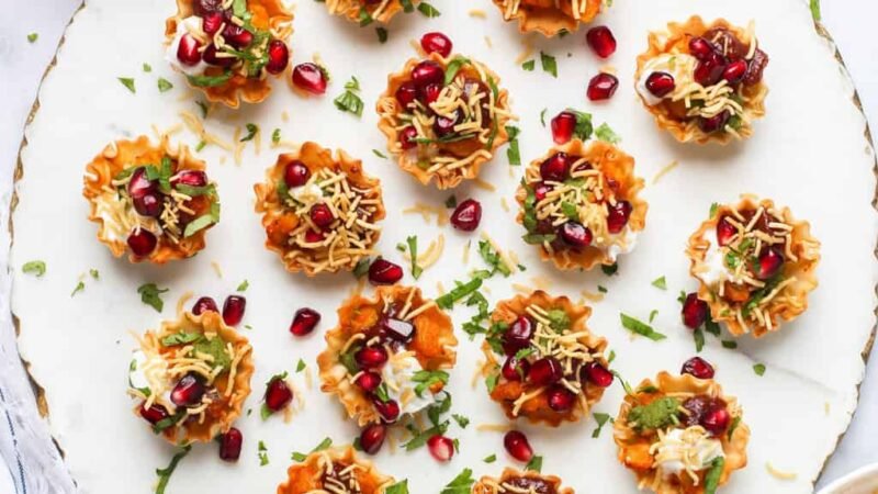 Jalapeno Potato Chaat Cups Recipe