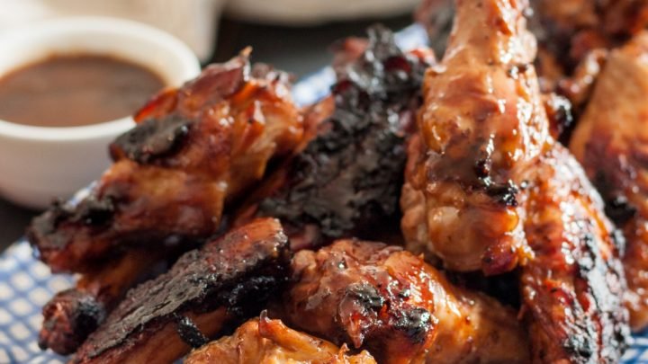 Chocolate Barbecue Chicken Wings Recipe