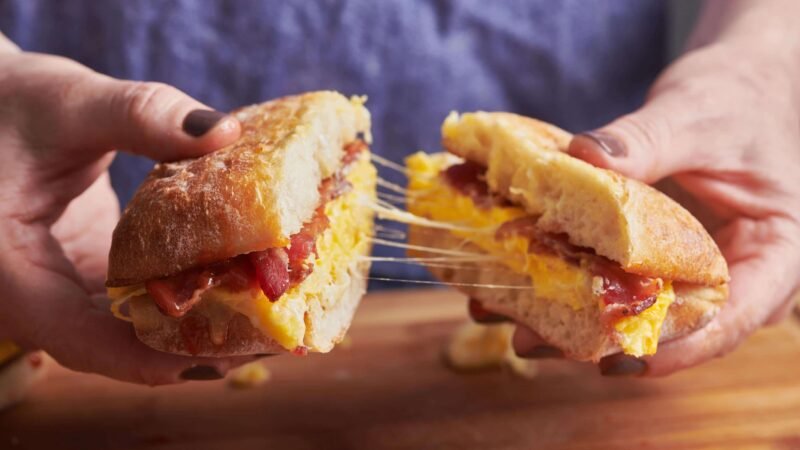 Egg Bacon Baguette Recipe