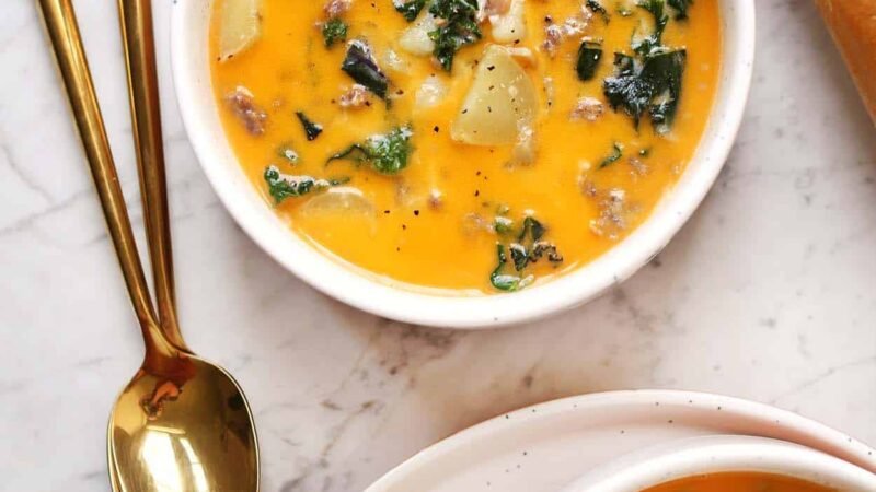 Kale Shorba with Sausage Recipe