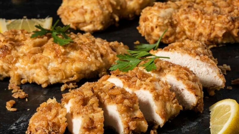 Crunchy Onion Chicken Recipe