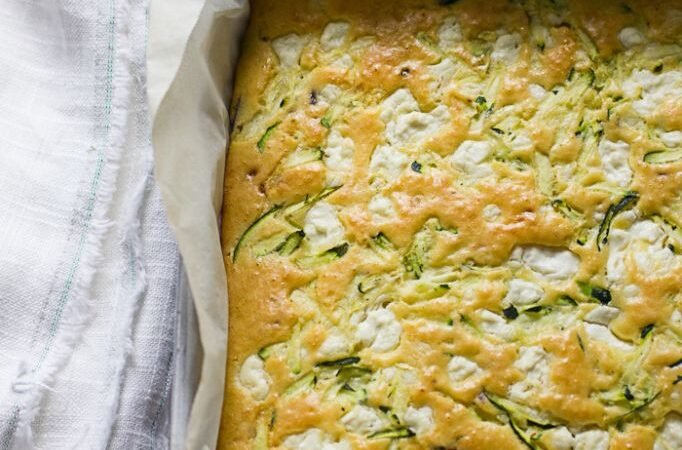 Bacon and Zucchini Bread Slice Recipe