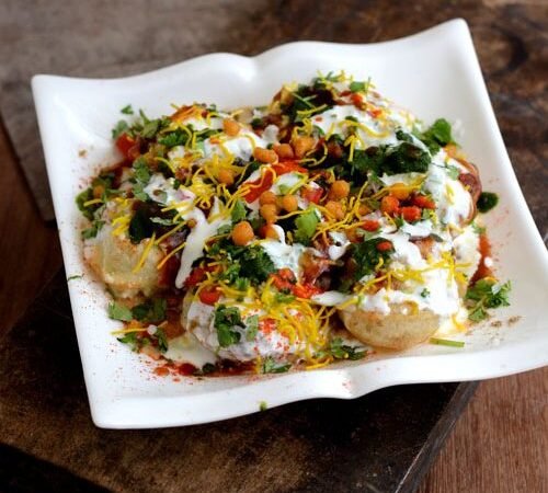 Dahi Batata Puri Recipe