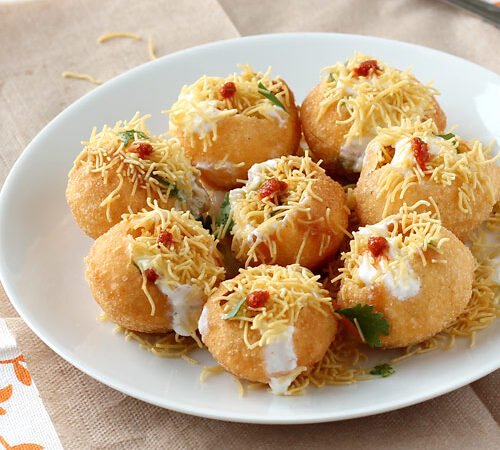 Dahi Paani Puri Recipe