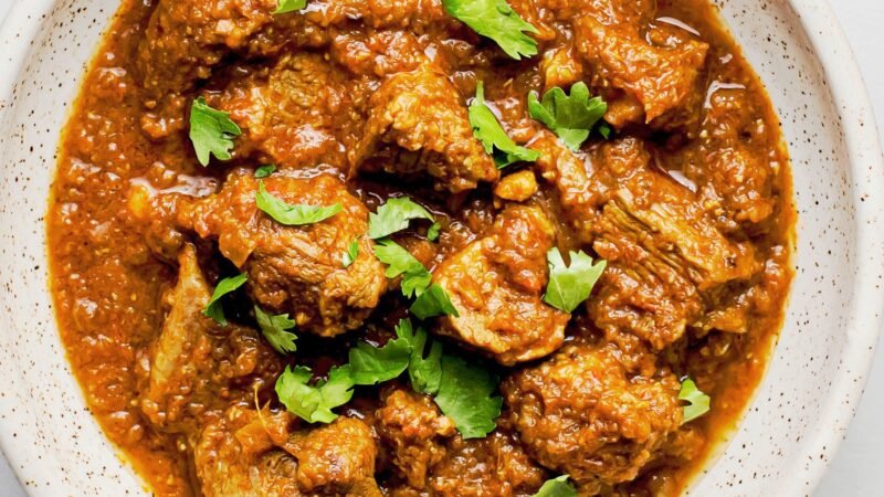 Fiery Mutton Gravy Recipe