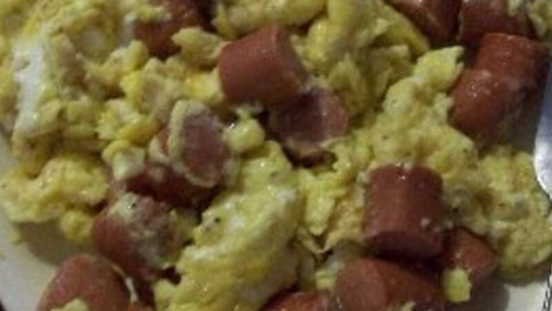Frankfurters and Eggs Recipe