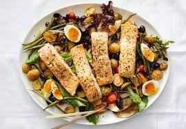 How To Make A Barbecued Salmon Nicoise Salad
