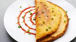 How To Make Schezwan Cheese Omelet