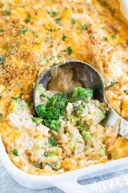 Baked Oven Rice Broccoli Recipe