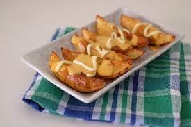 How To Make A Messy Potato Wedges
