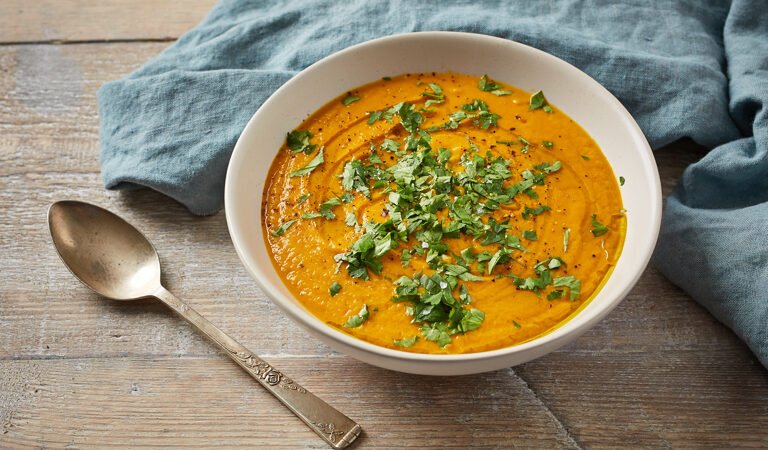 Carrot With Coriander Soup Recipe