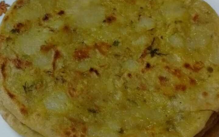 Pudina Aloo Paratha Recipe