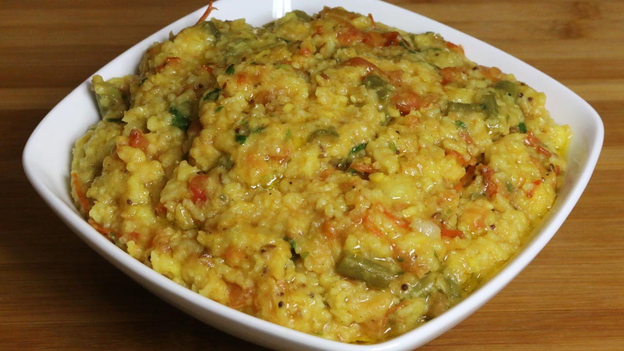 Jain-style Moong Dal Khichdi Recipe