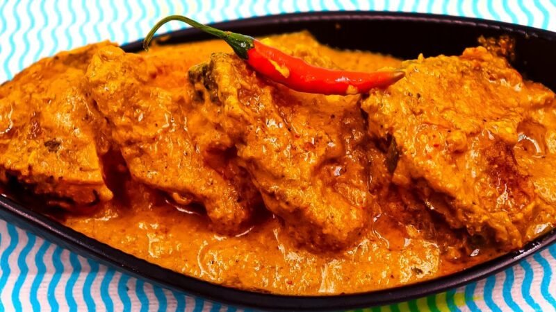 Mughlai Fish Curry Recipe